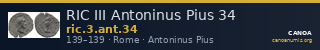 RIC III Antoninus Pius 34 — CANOA