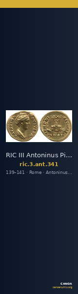 RIC III Antoninus Pius 341 — CANOA