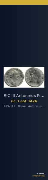 RIC III Antoninus Pius 342A — CANOA