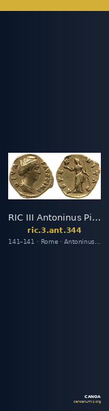 RIC III Antoninus Pius 344 — CANOA