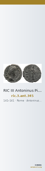 RIC III Antoninus Pius 345 — CANOA