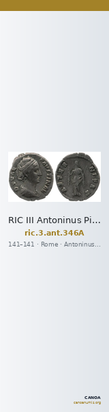 RIC III Antoninus Pius 346A — CANOA