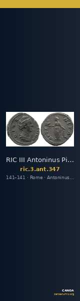 RIC III Antoninus Pius 347 — CANOA