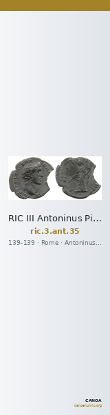 RIC III Antoninus Pius 35 — CANOA