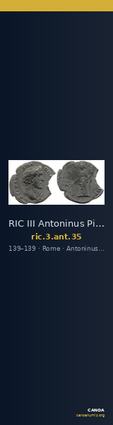RIC III Antoninus Pius 35 — CANOA