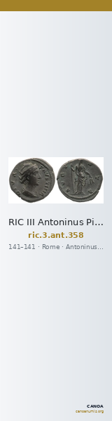 RIC III Antoninus Pius 358 — CANOA