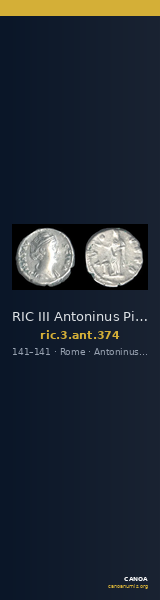 RIC III Antoninus Pius 374 — CANOA