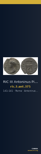 RIC III Antoninus Pius 375 — CANOA