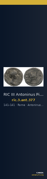 RIC III Antoninus Pius 377 — CANOA
