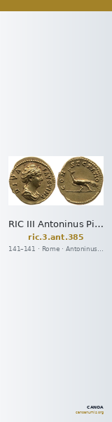RIC III Antoninus Pius 385 — CANOA