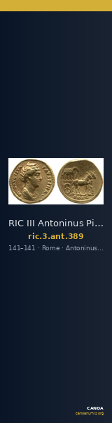 RIC III Antoninus Pius 389 — CANOA