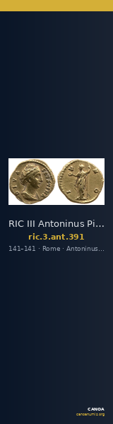 RIC III Antoninus Pius 391 — CANOA