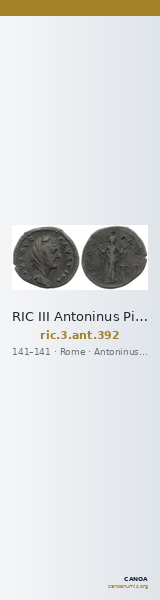 RIC III Antoninus Pius 392 — CANOA