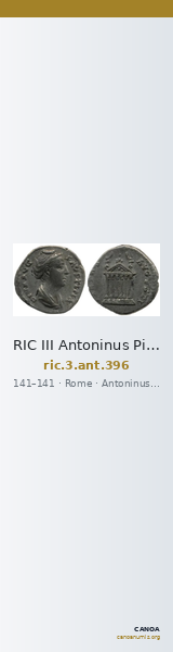 RIC III Antoninus Pius 396 — CANOA