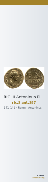 RIC III Antoninus Pius 397 — CANOA