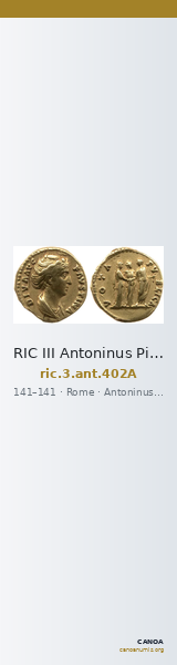 RIC III Antoninus Pius 402A — CANOA