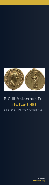 RIC III Antoninus Pius 403 — CANOA