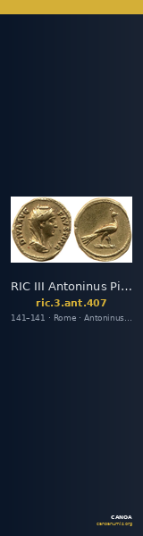 RIC III Antoninus Pius 407 — CANOA