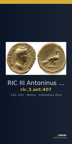 RIC III Antoninus Pius 407 — CANOA