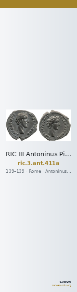 RIC III Antoninus Pius 411a — CANOA