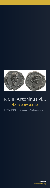 RIC III Antoninus Pius 411a — CANOA