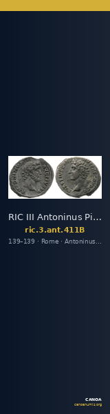 RIC III Antoninus Pius 411B — CANOA