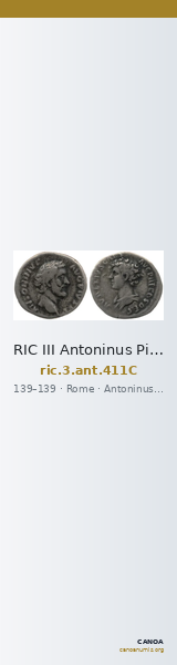 RIC III Antoninus Pius 411C — CANOA