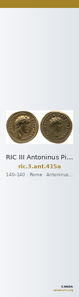 RIC III Antoninus Pius 415a — CANOA