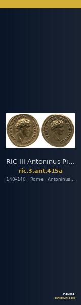 RIC III Antoninus Pius 415a — CANOA