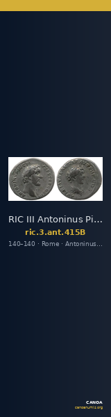 RIC III Antoninus Pius 415B — CANOA