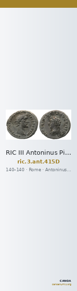 RIC III Antoninus Pius 415D — CANOA