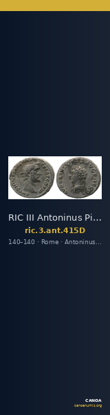 RIC III Antoninus Pius 415D — CANOA