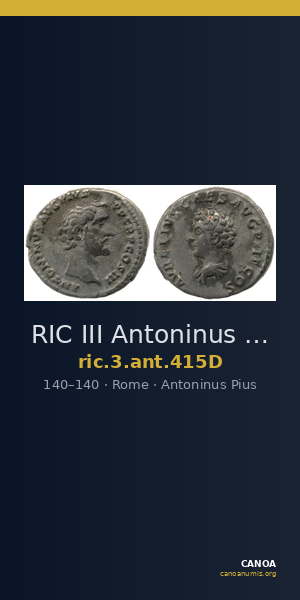 RIC III Antoninus Pius 415D — CANOA