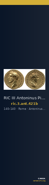RIC III Antoninus Pius 421b — CANOA