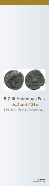RIC III Antoninus Pius 424a — CANOA