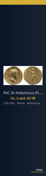 RIC III Antoninus Pius 427B — CANOA