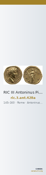 RIC III Antoninus Pius 428a — CANOA