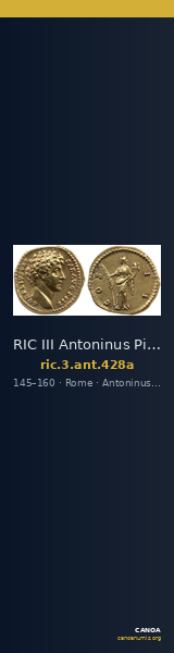 RIC III Antoninus Pius 428a — CANOA