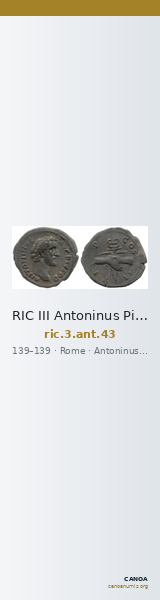 RIC III Antoninus Pius 43 — CANOA