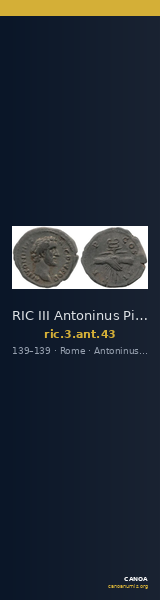 RIC III Antoninus Pius 43 — CANOA
