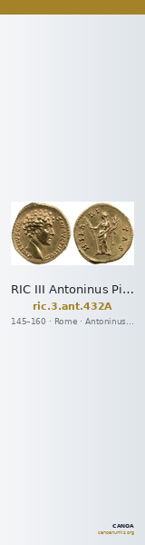 RIC III Antoninus Pius 432A — CANOA