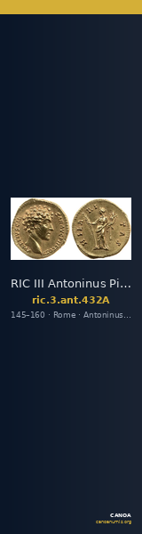 RIC III Antoninus Pius 432A — CANOA