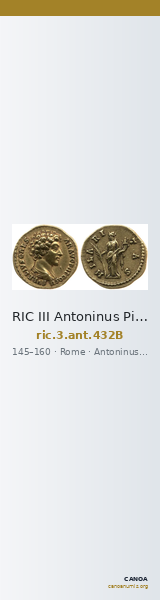 RIC III Antoninus Pius 432B — CANOA