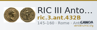 RIC III Antoninus Pius 432B — CANOA