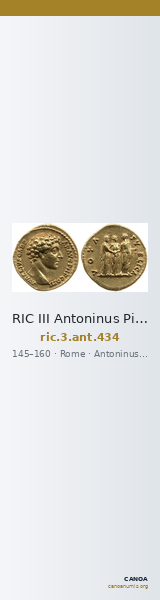 RIC III Antoninus Pius 434 — CANOA