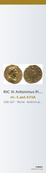 RIC III Antoninus Pius 435A — CANOA