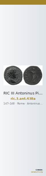RIC III Antoninus Pius 438a — CANOA