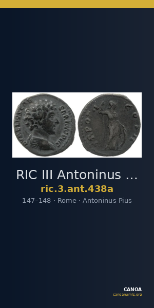 RIC III Antoninus Pius 438a — CANOA