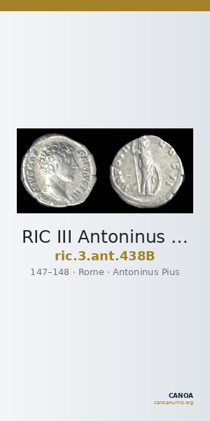 RIC III Antoninus Pius 438B — CANOA