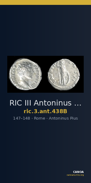 RIC III Antoninus Pius 438B — CANOA